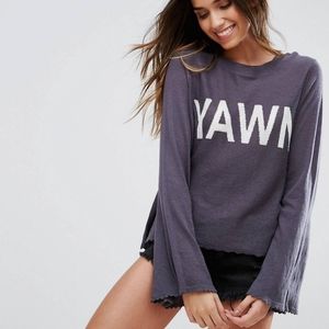 Wildfox YAWN Sweater